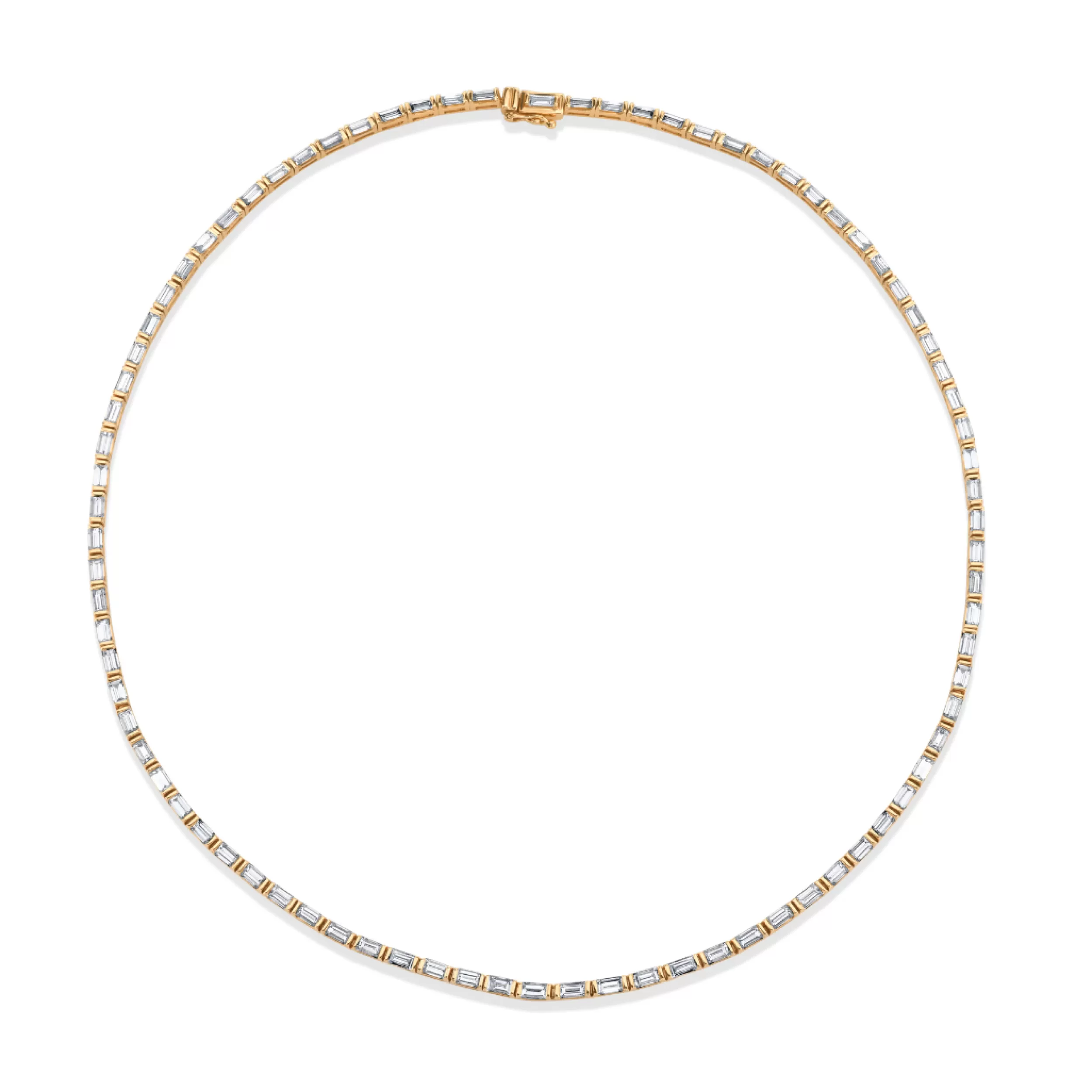 Anita Ko Chokers^BAGUETTE DIAMOND CHOKER