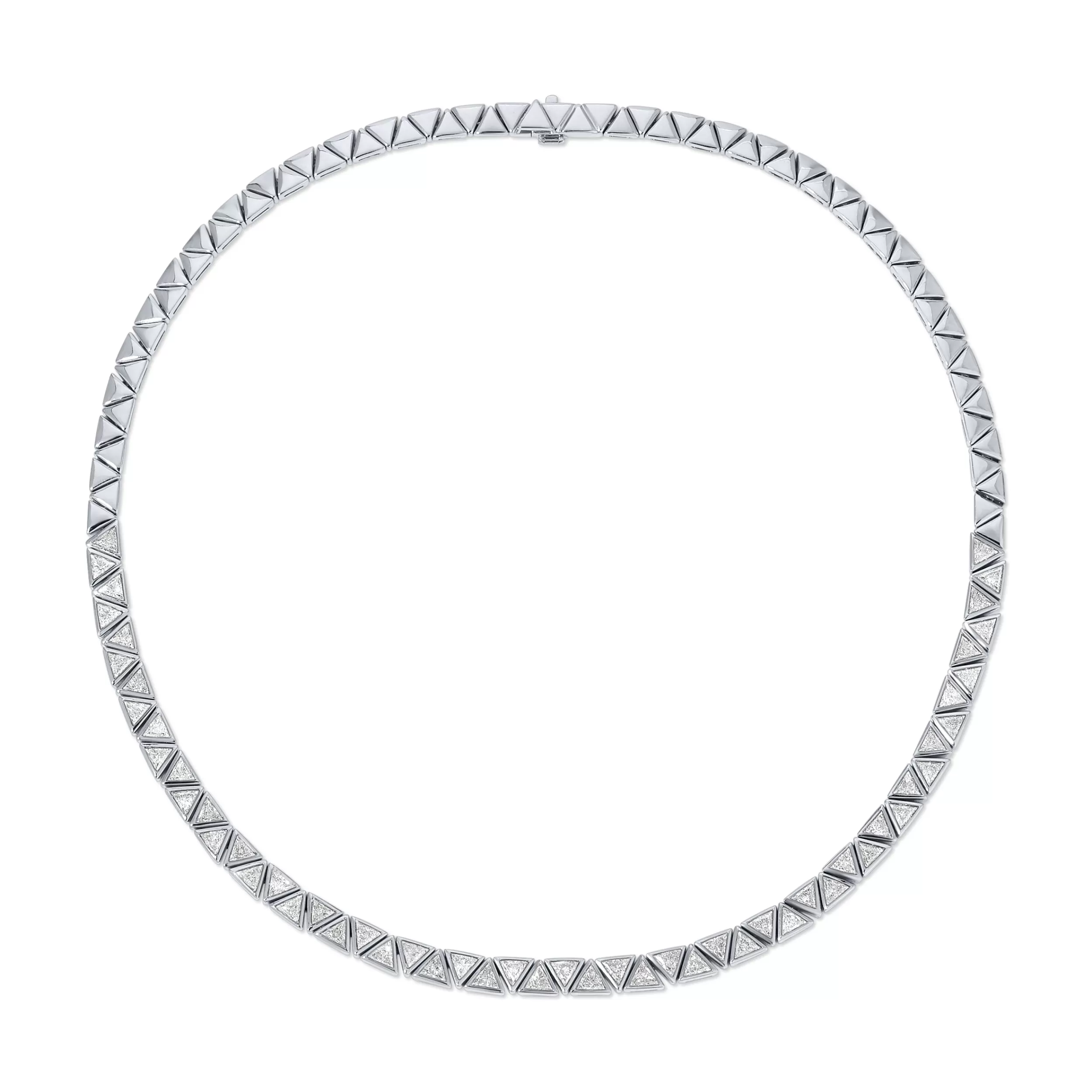 Anita Ko Chokers^BEZELED TRILLION DIAMOND CHOKER