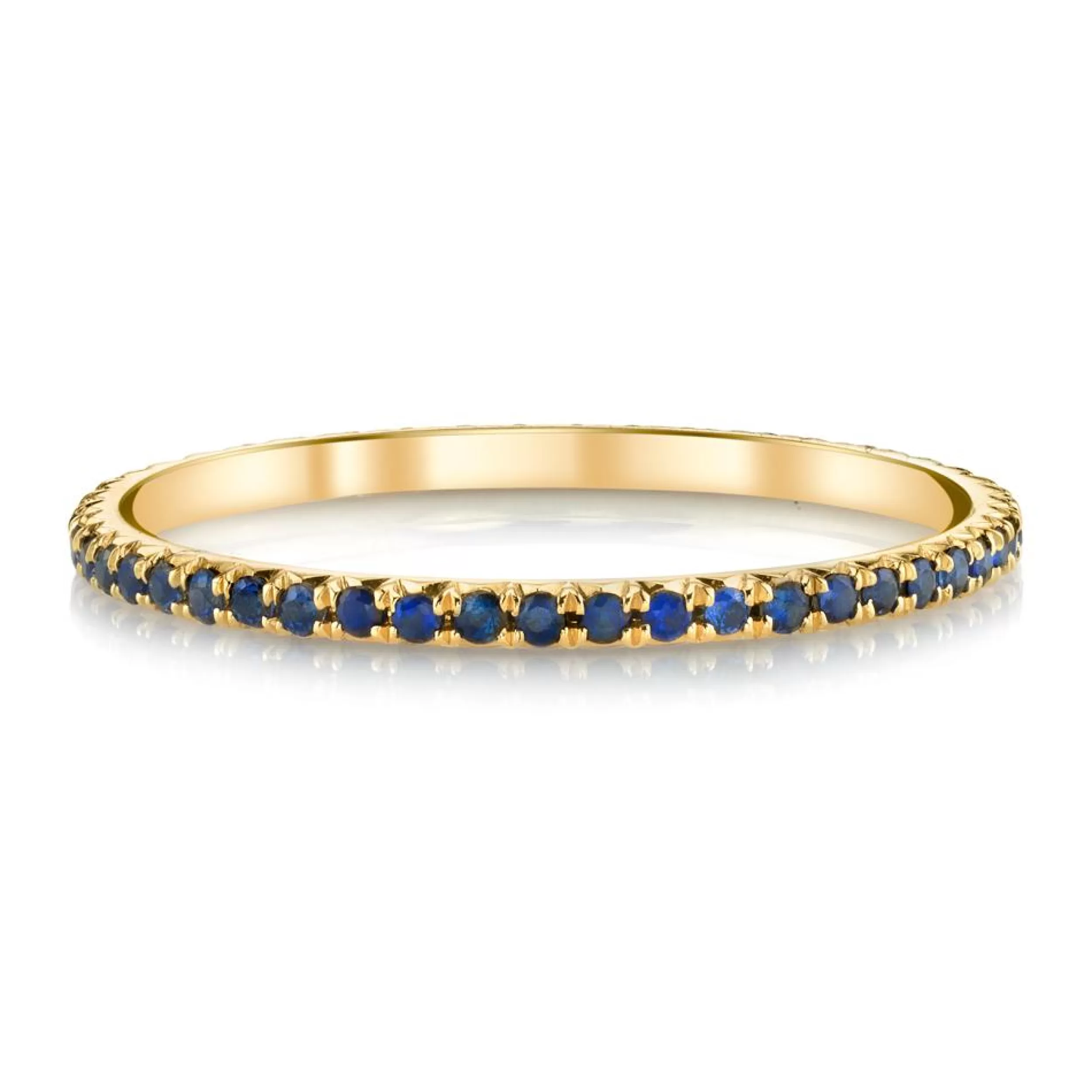 Anita Ko Eternity | Stacking^BLUE SAPPHIRE ETERNITY BAND