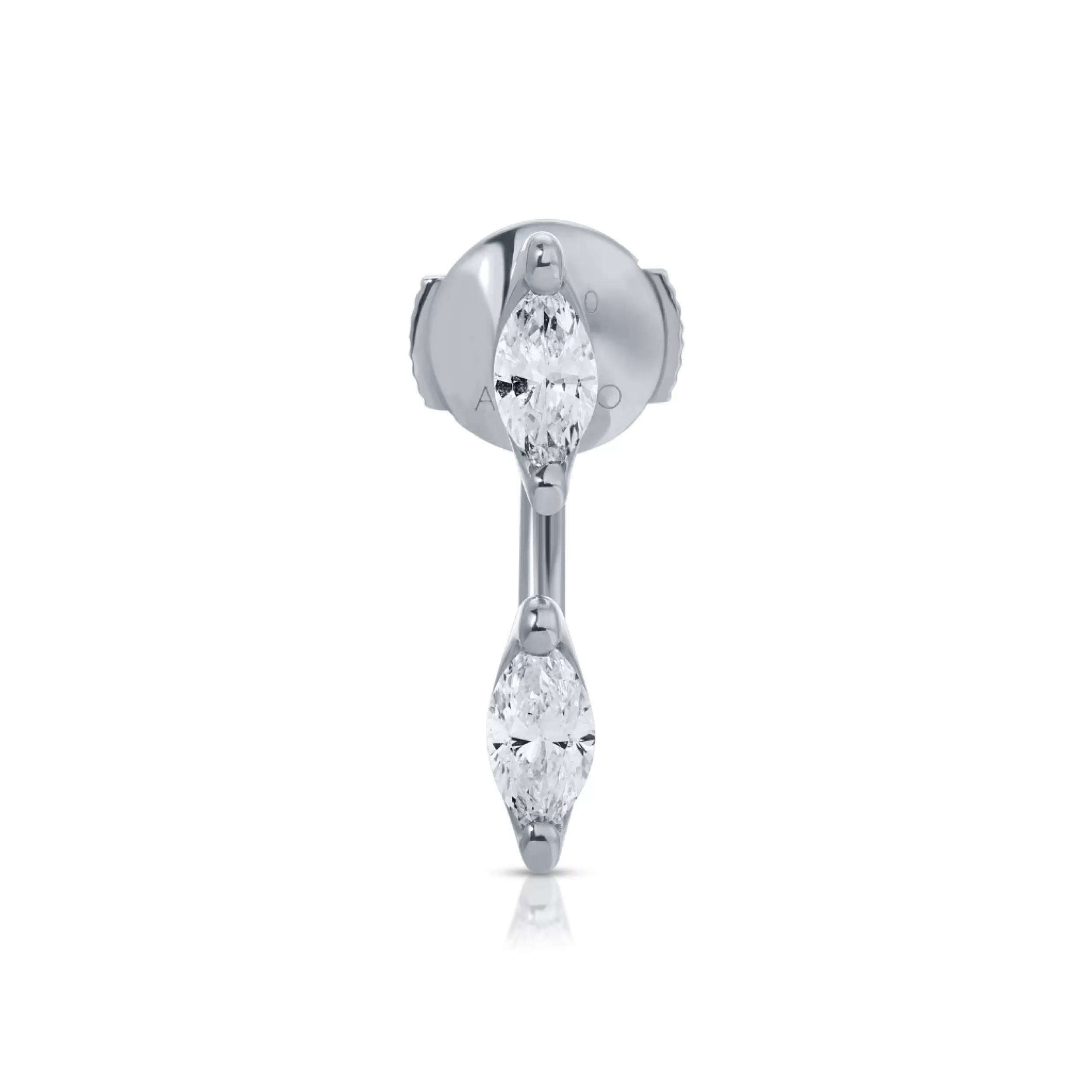 Anita Ko Orbit^CLASSIC MARQUISE DIAMOND ORBIT EARRING