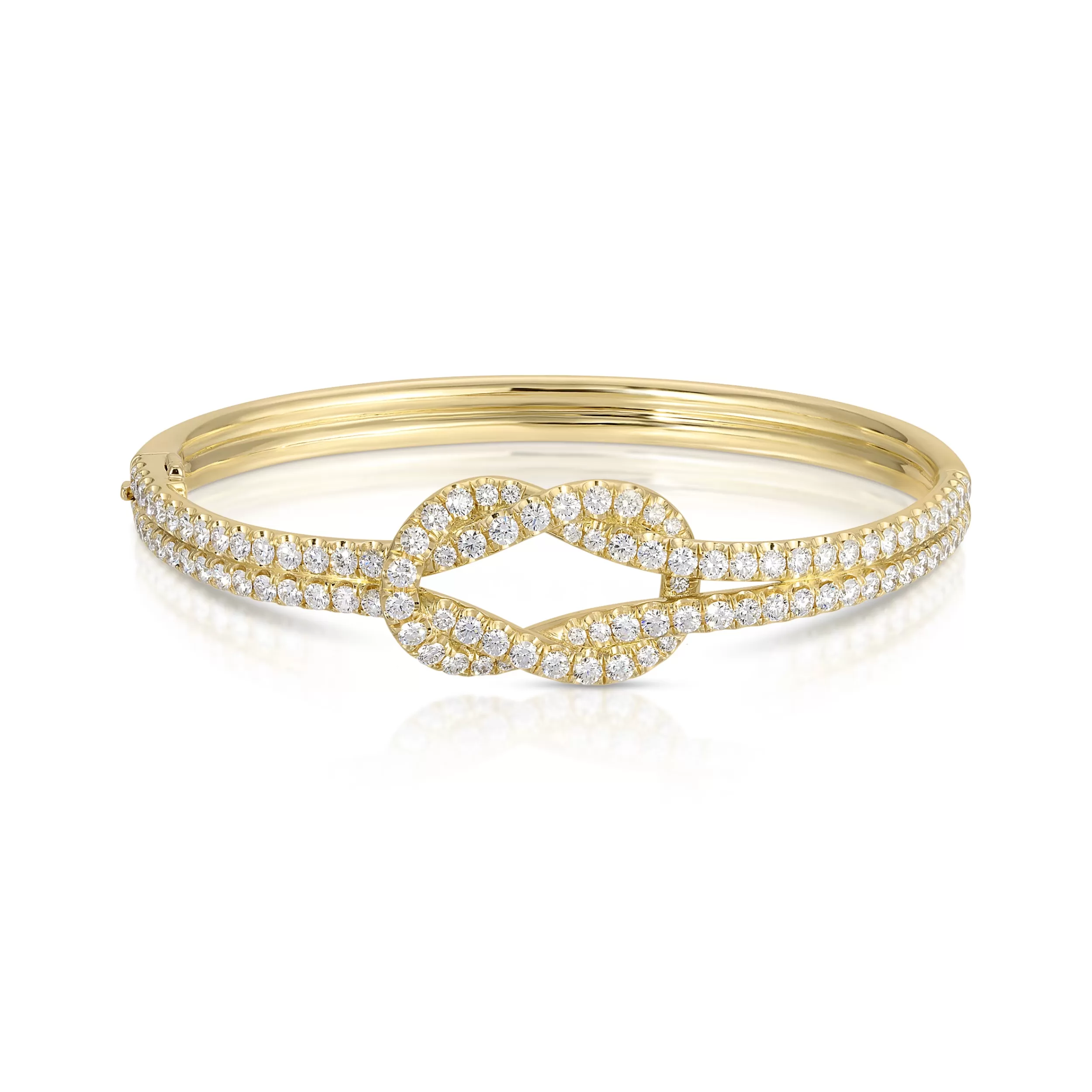 Anita Ko Bangles^DIAMOND KNOT BRACELET