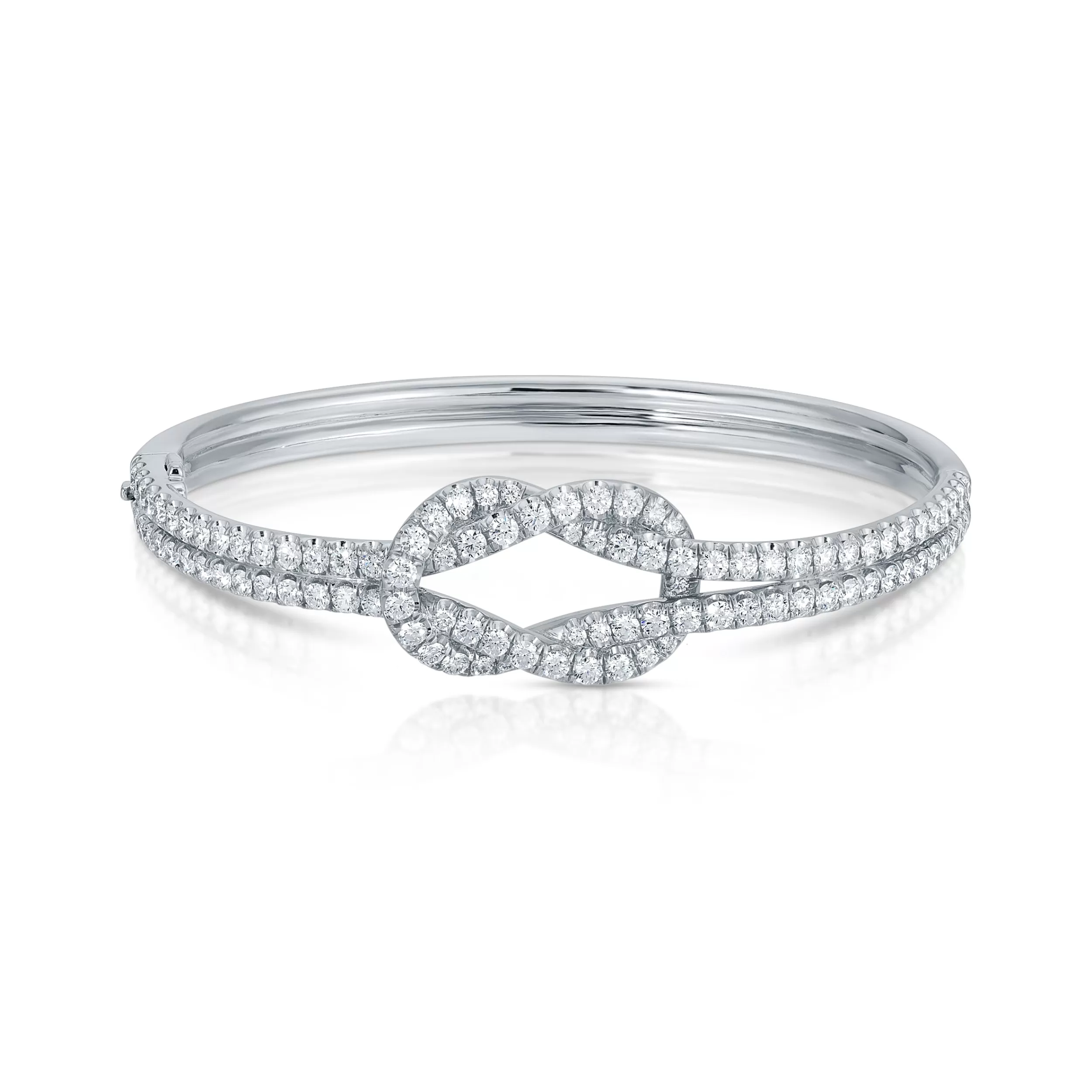 Anita Ko Bangles^DIAMOND KNOT BRACELET