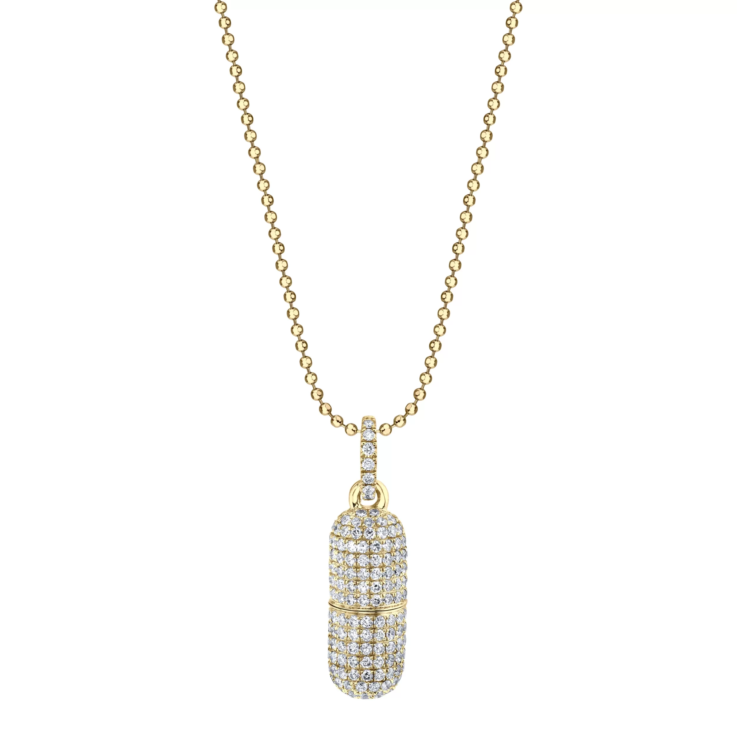 Anita Ko Pendants^DIAMOND PILL NECKLACE