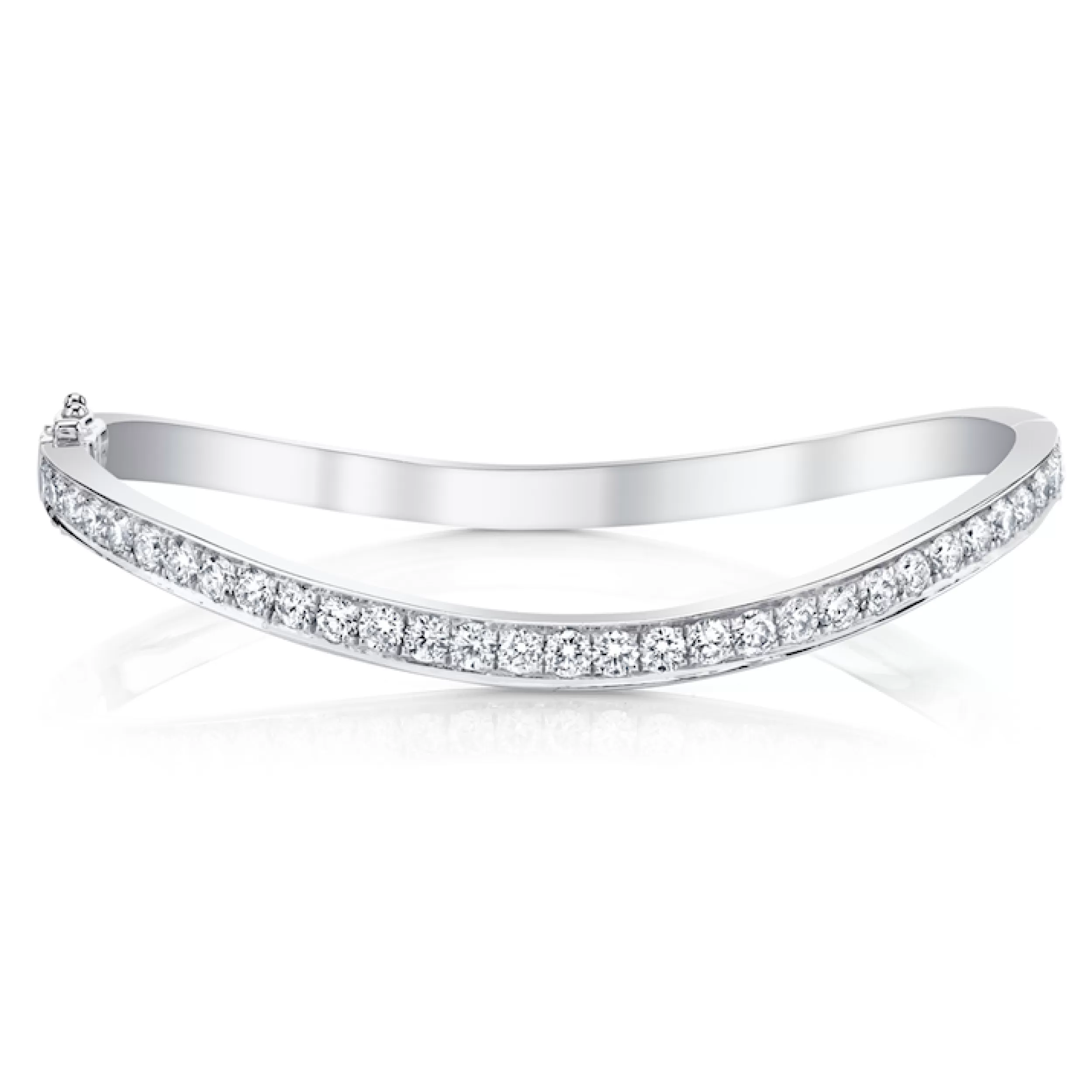 Anita Ko Bangles^DIAMOND WAVE BANGLE