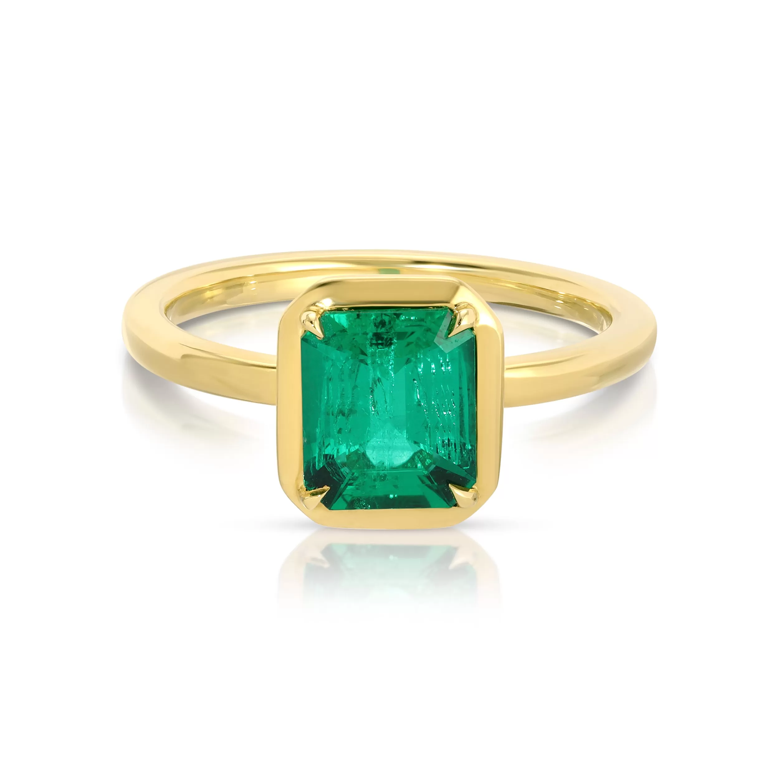 Anita Ko One Of A Kind^EMERALD CUT COLOMBIAN EMERALD RING