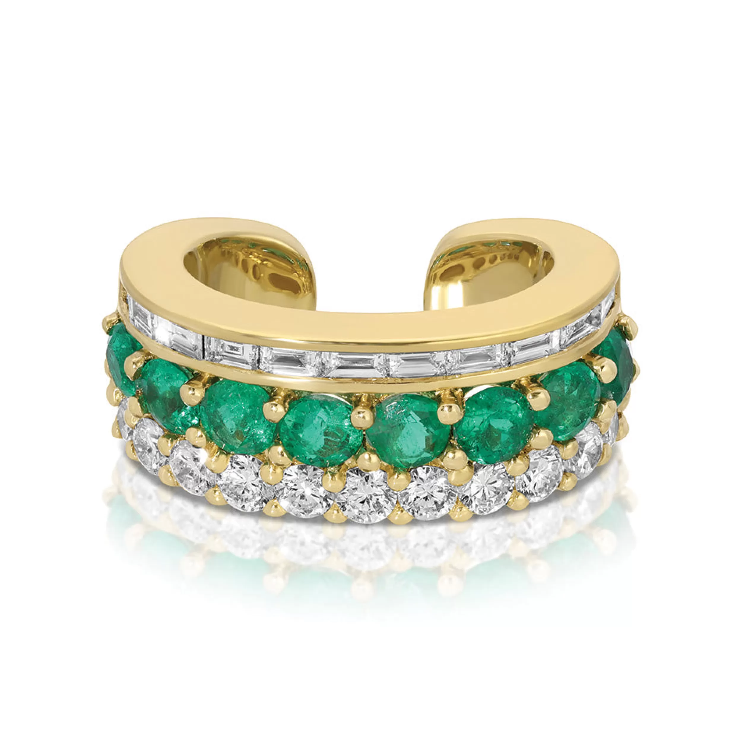 Anita Ko Ear Cuffs^EMERALD LOLA EAR CUFF