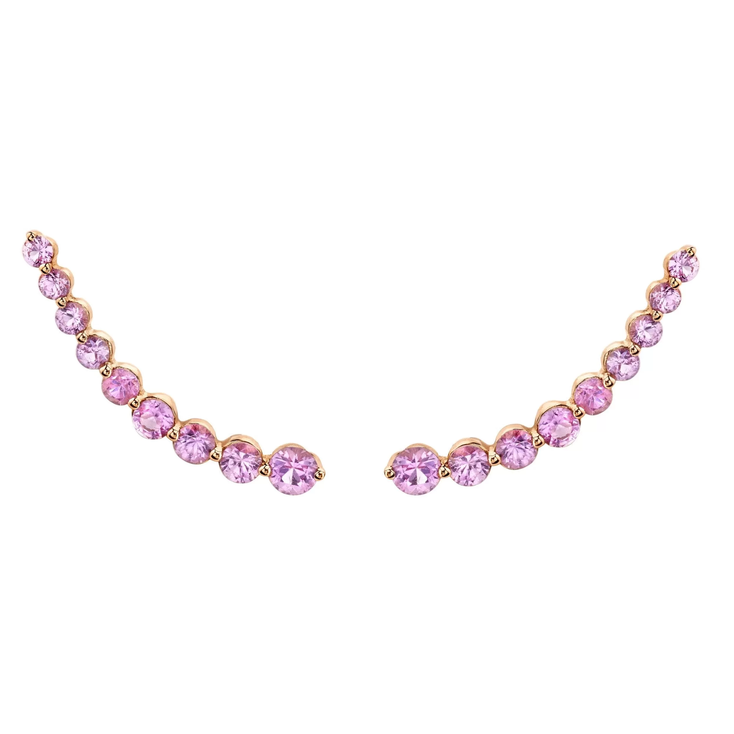 Anita Ko Floating^FLOATING PINK SAPPHIRE EARRING