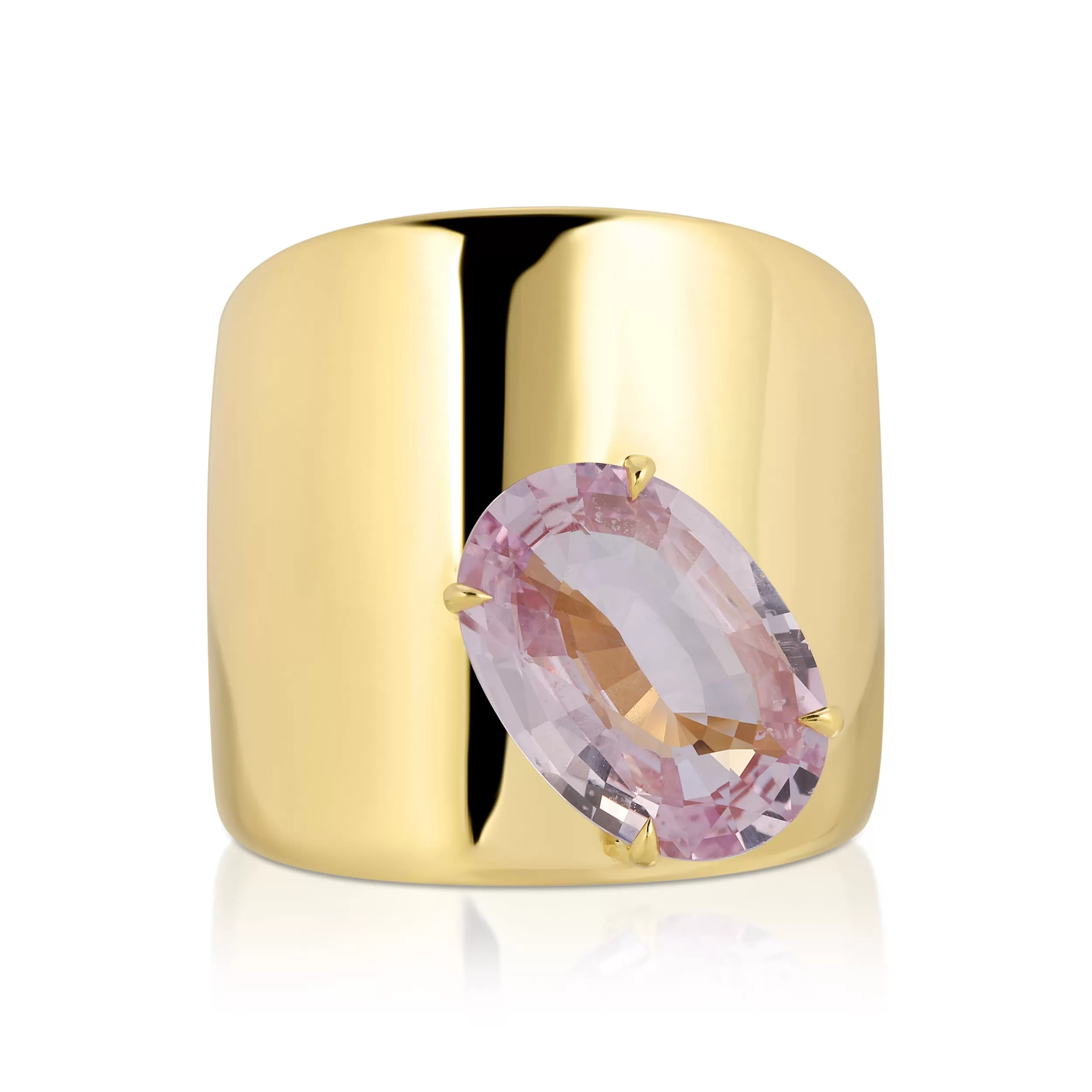 Anita Ko One Of A Kind^GALAXY RING WITH OVAL PINK SAPPHIRE