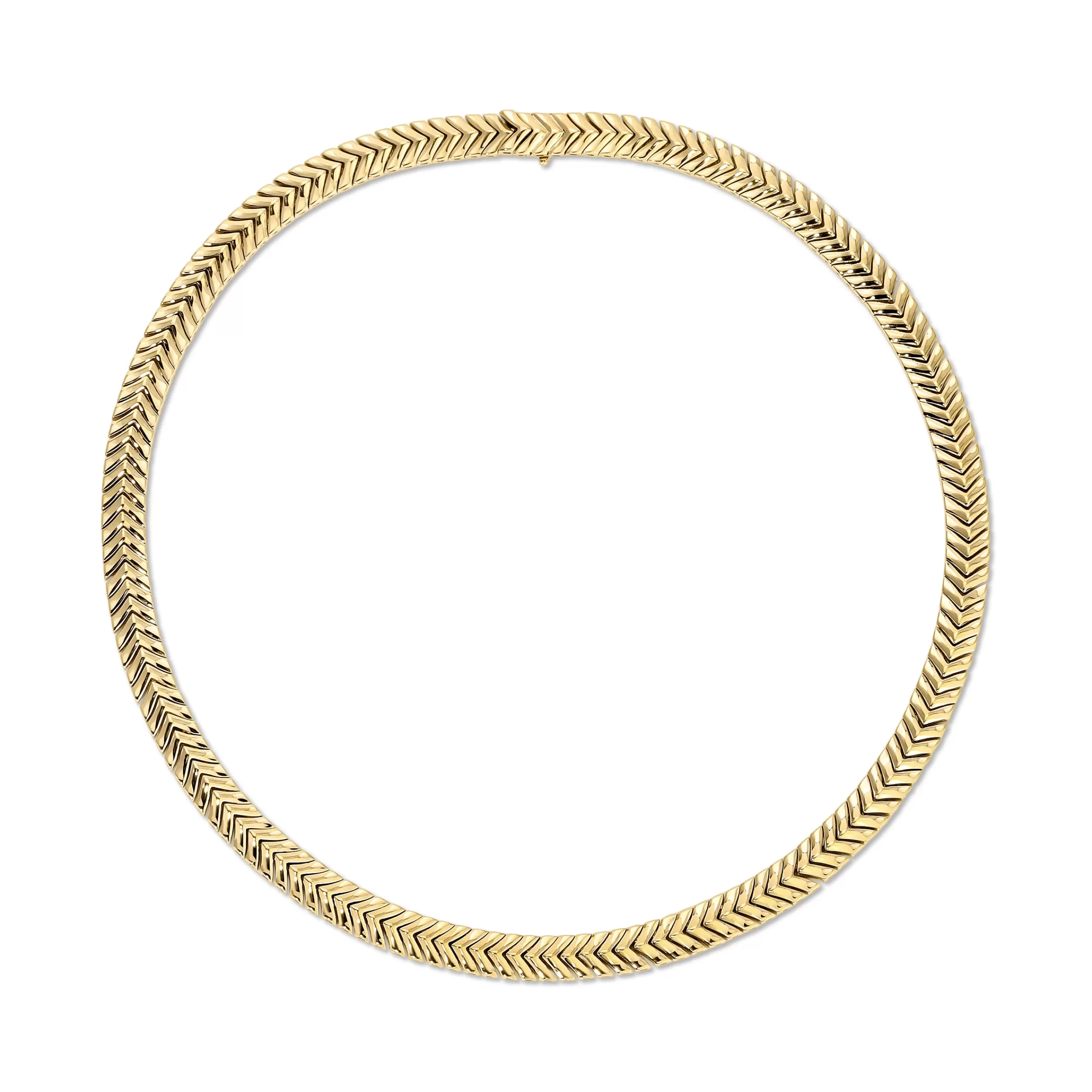 Anita Ko Chokers^GOLD ZIPPER CHOKER