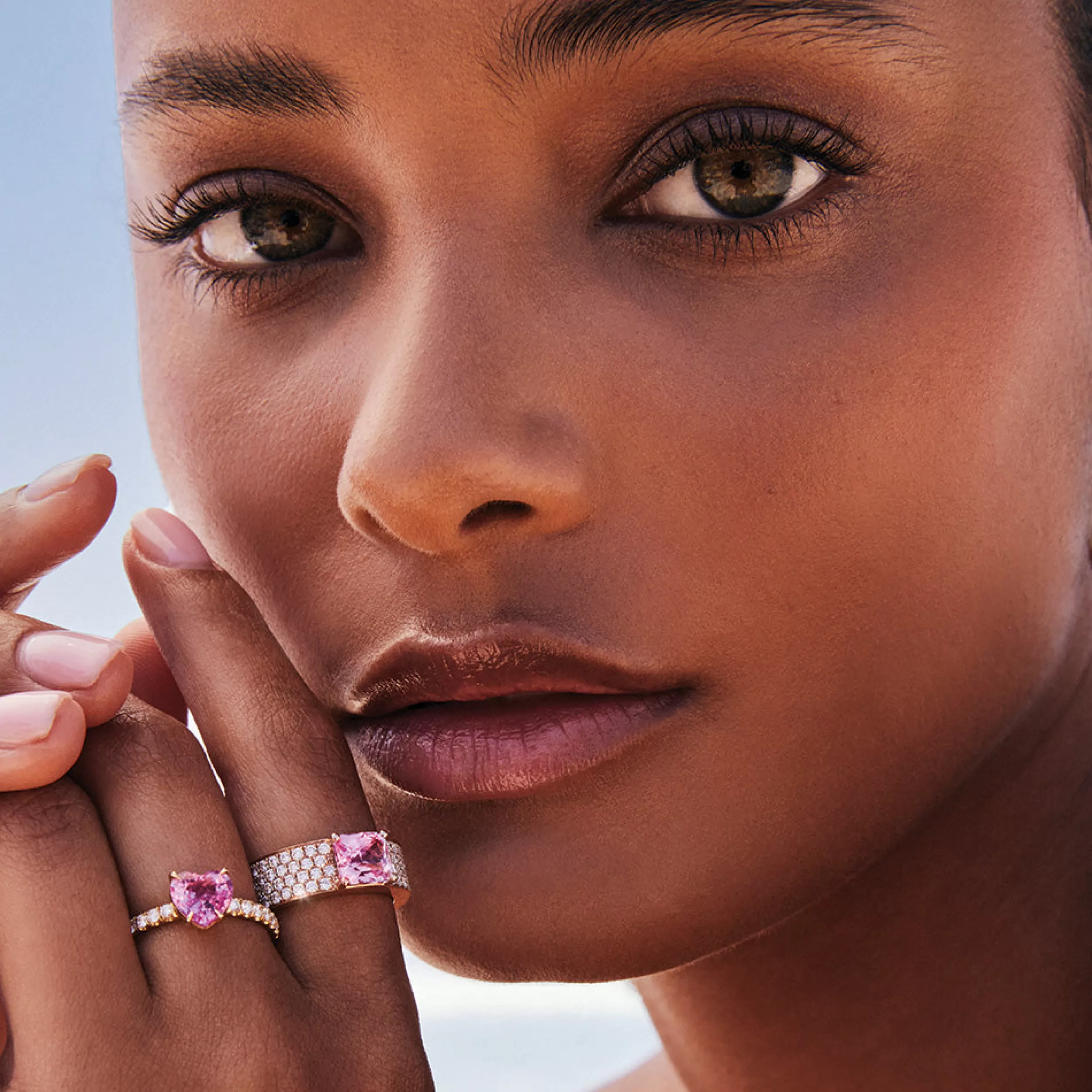 Anita Ko One Of A Kind^HEART SHAPED PINK SAPPHIRE RING