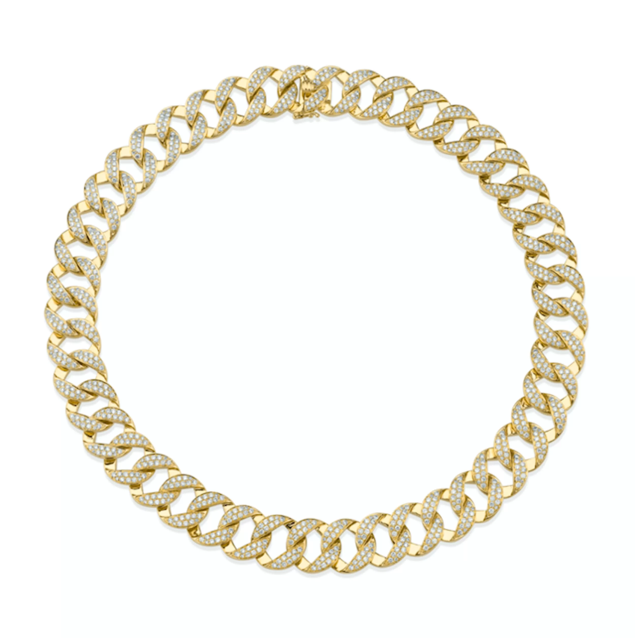 Anita Ko Chokers^HEMINGWAY DIAMOND CHAIN LINK CHOKER