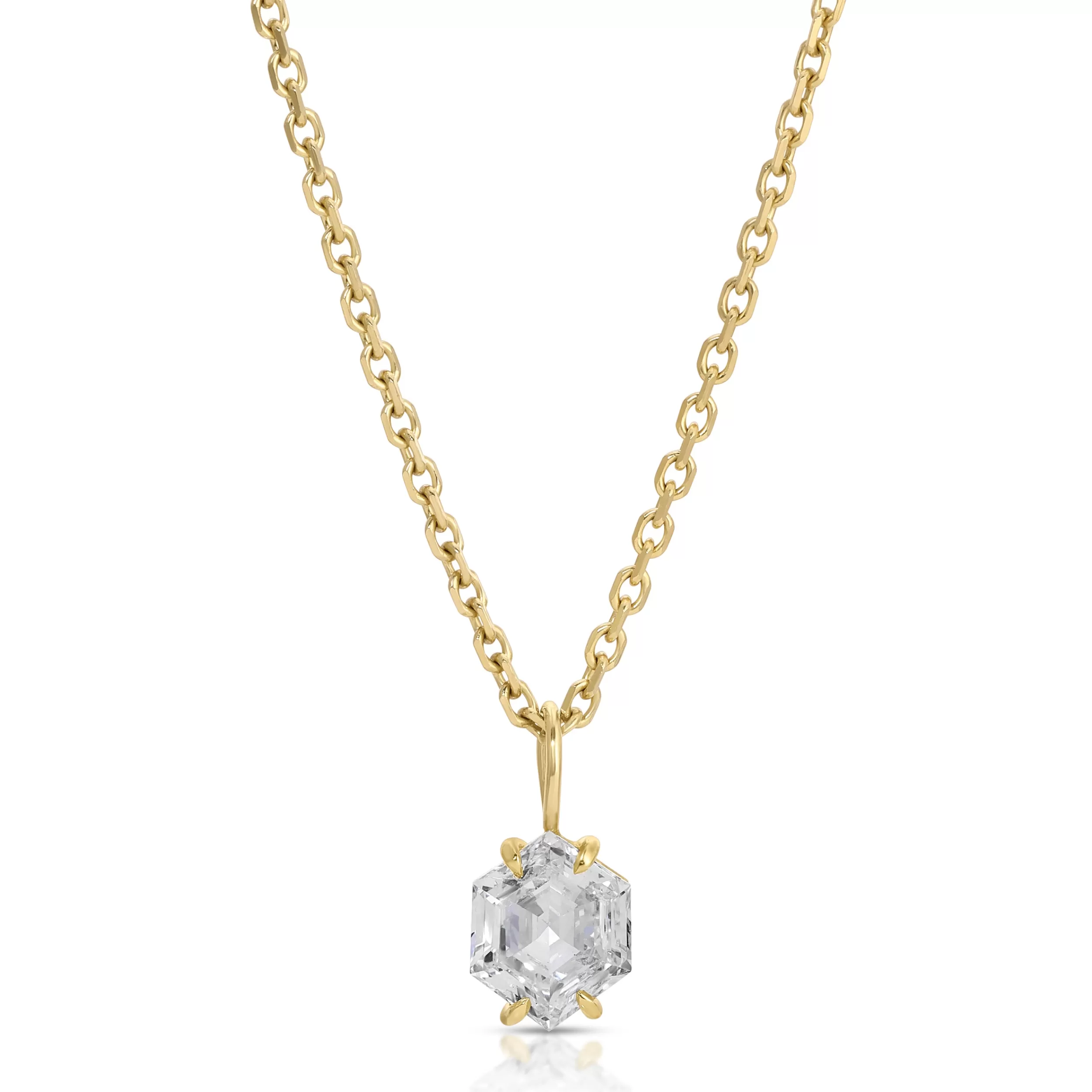 Anita Ko One Of A Kind^HEXAGON DIAMOND PENDANT