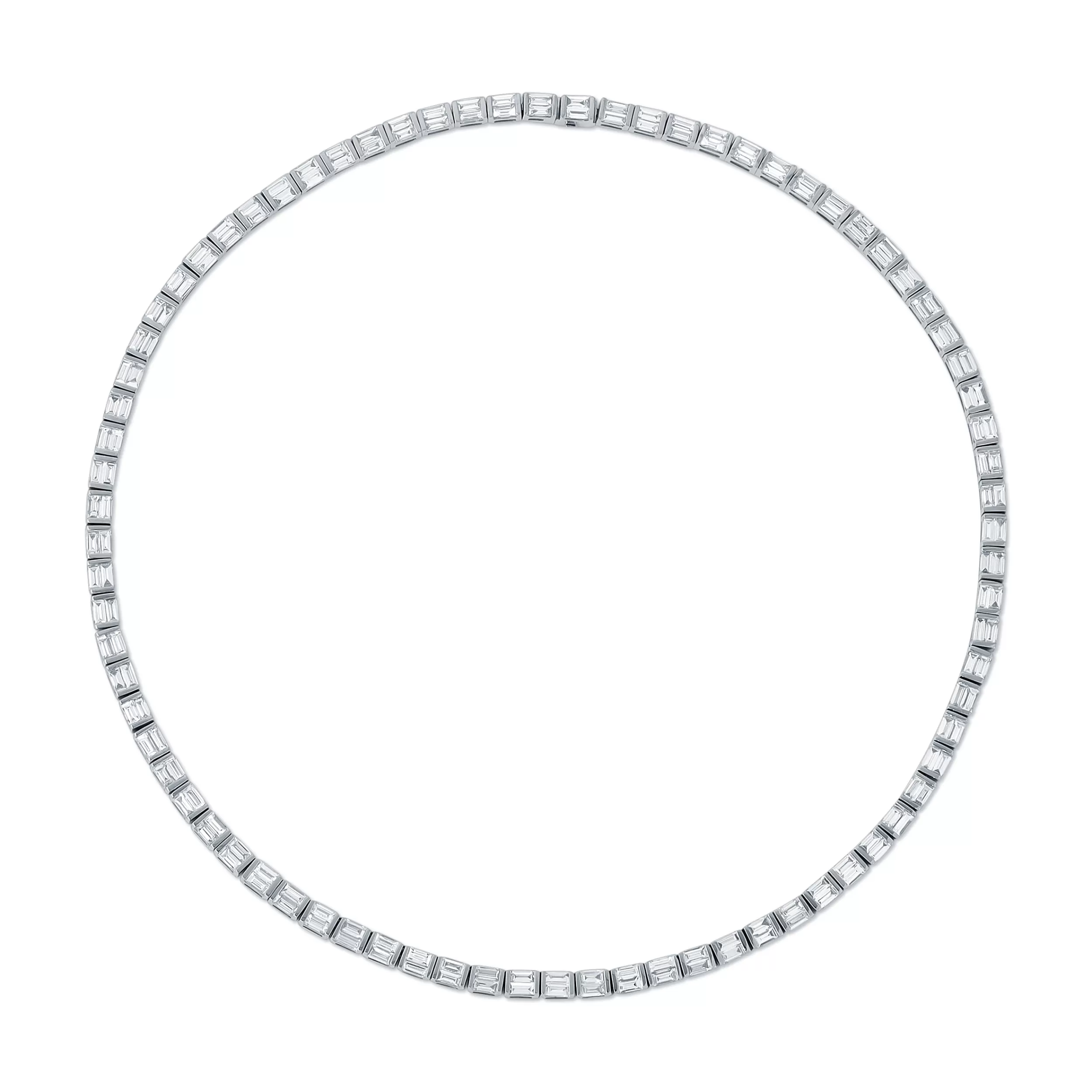 Anita Ko Chokers^LARGE BAGUETTE DIAMOND CHOKER