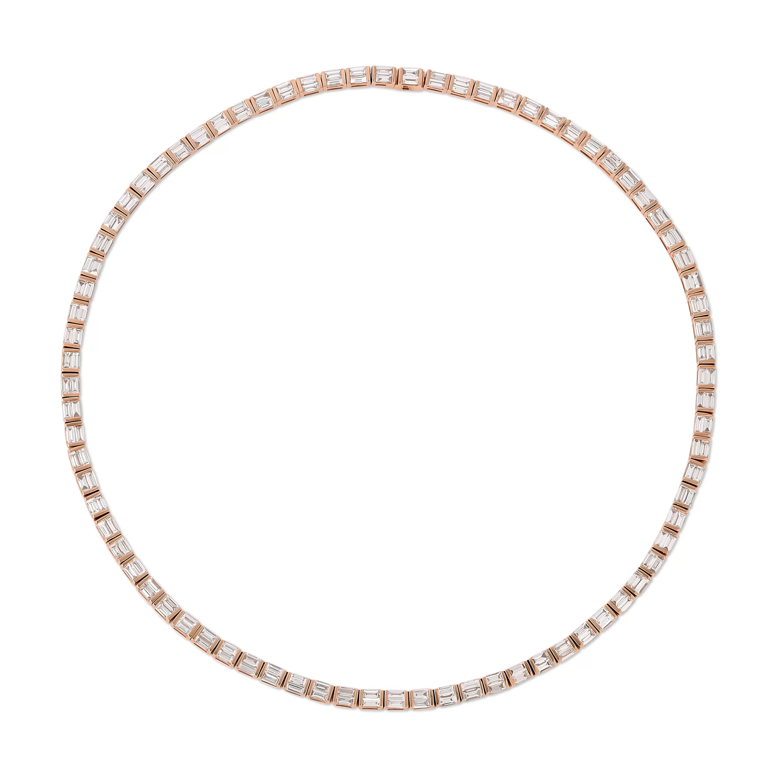 Anita Ko Chokers^LARGE BAGUETTE DIAMOND CHOKER