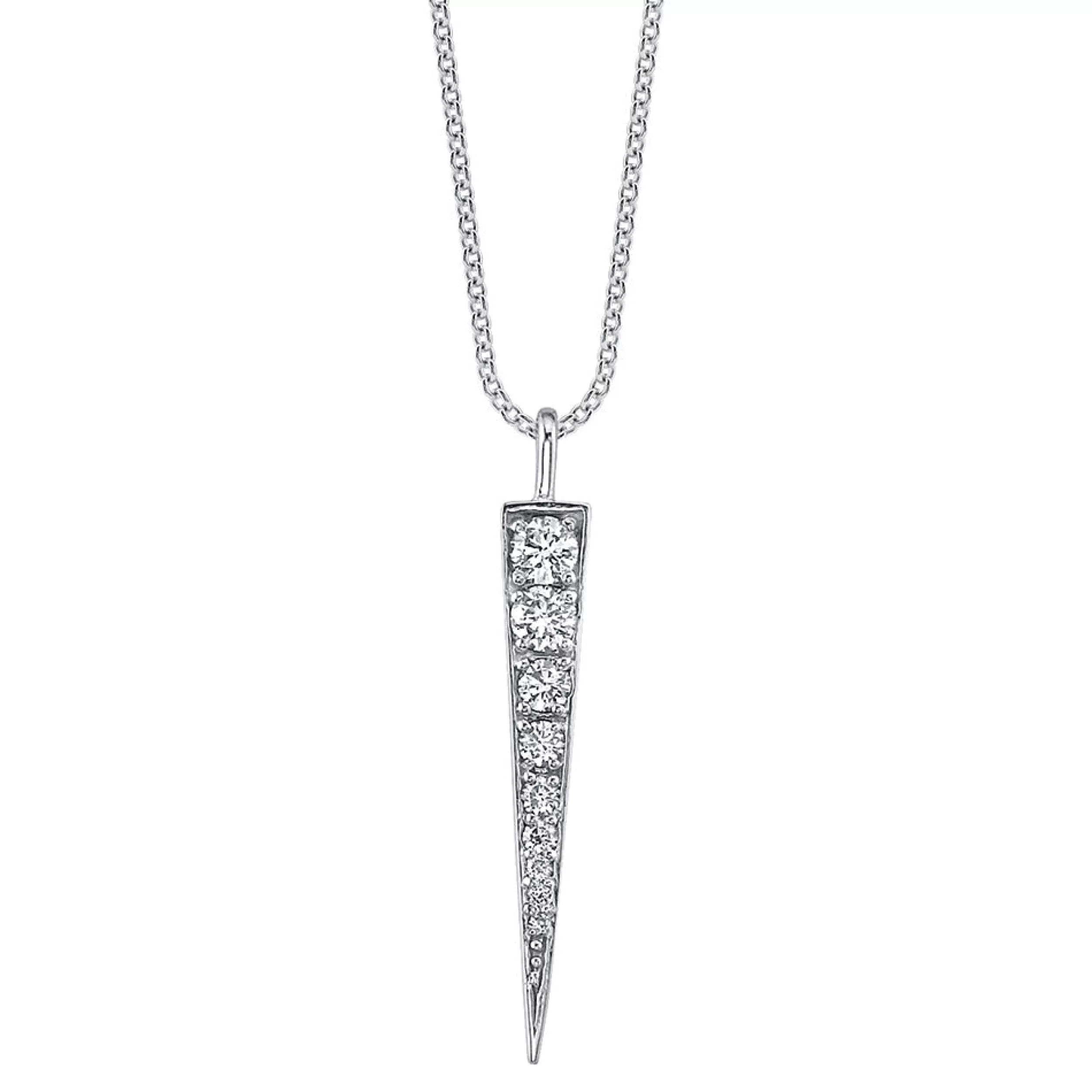 Anita Ko Pendants^LARGE DIAMOND DAGGER NECKLACE