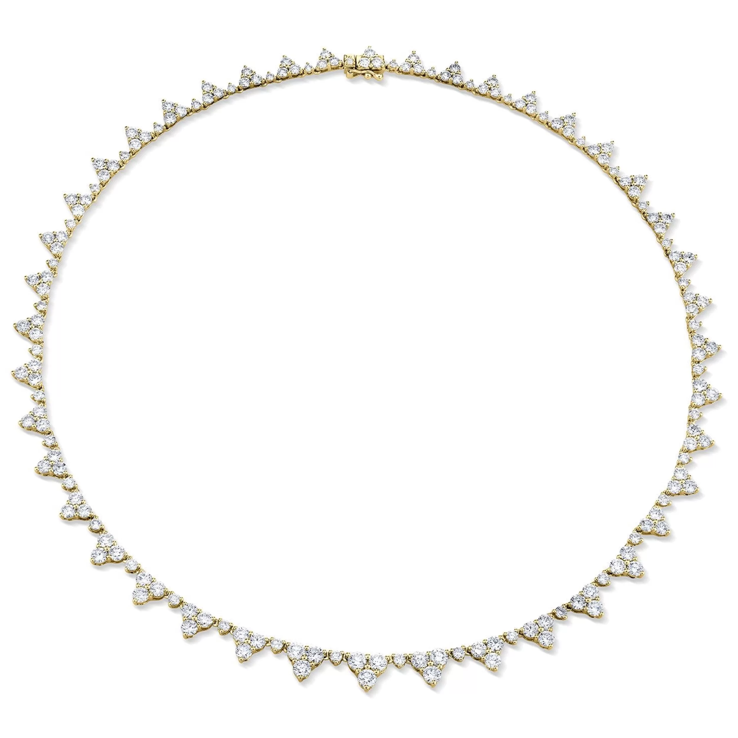 Anita Ko Chokers^LARGE DIAMOND TRIANGLE ETERNITY CHOKER