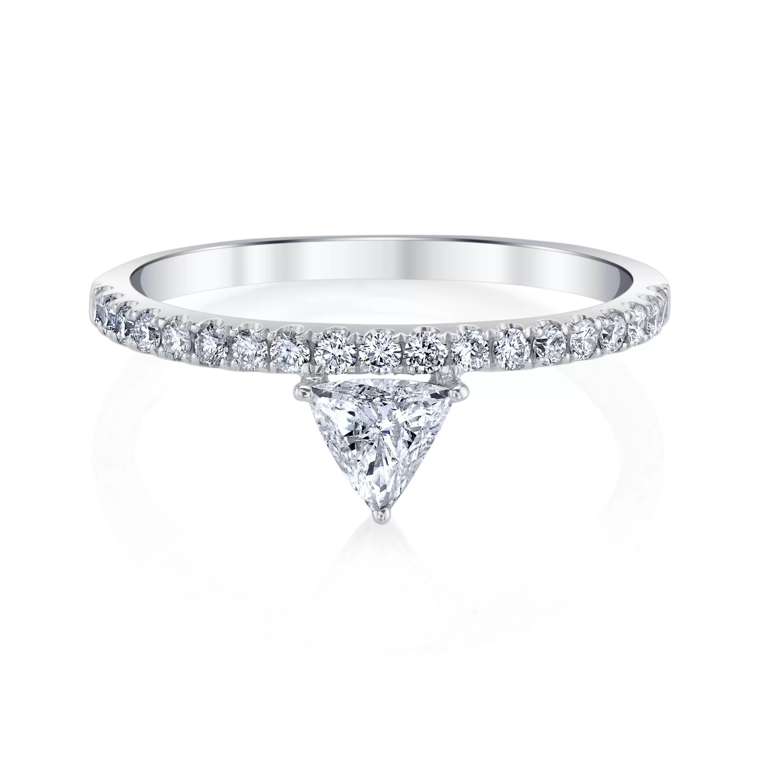 Anita Ko Stacking^LUXE TRIANGLE DIAMOND RING