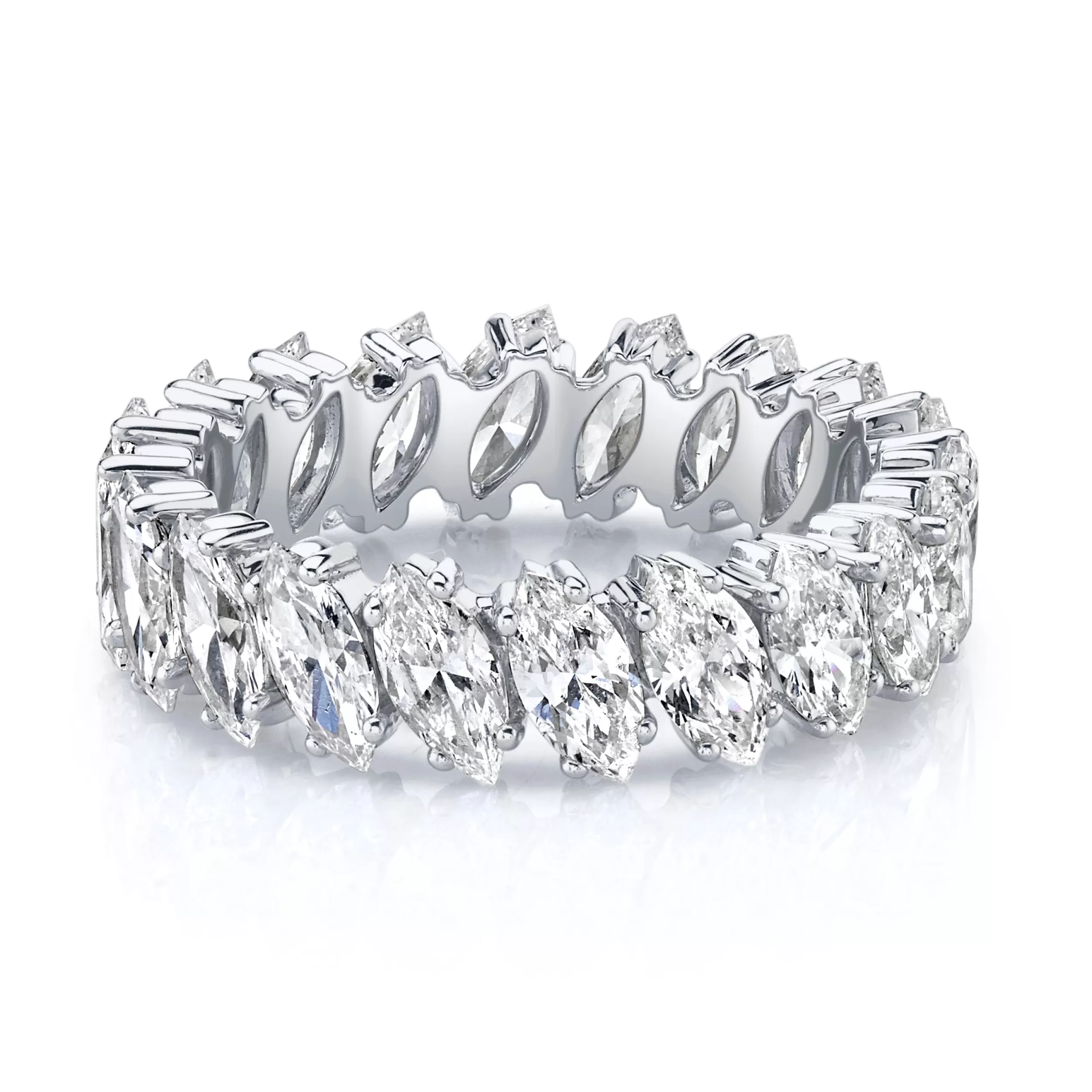 Anita Ko Eternity^MARQUISE DIAMOND ETERNITY BAND