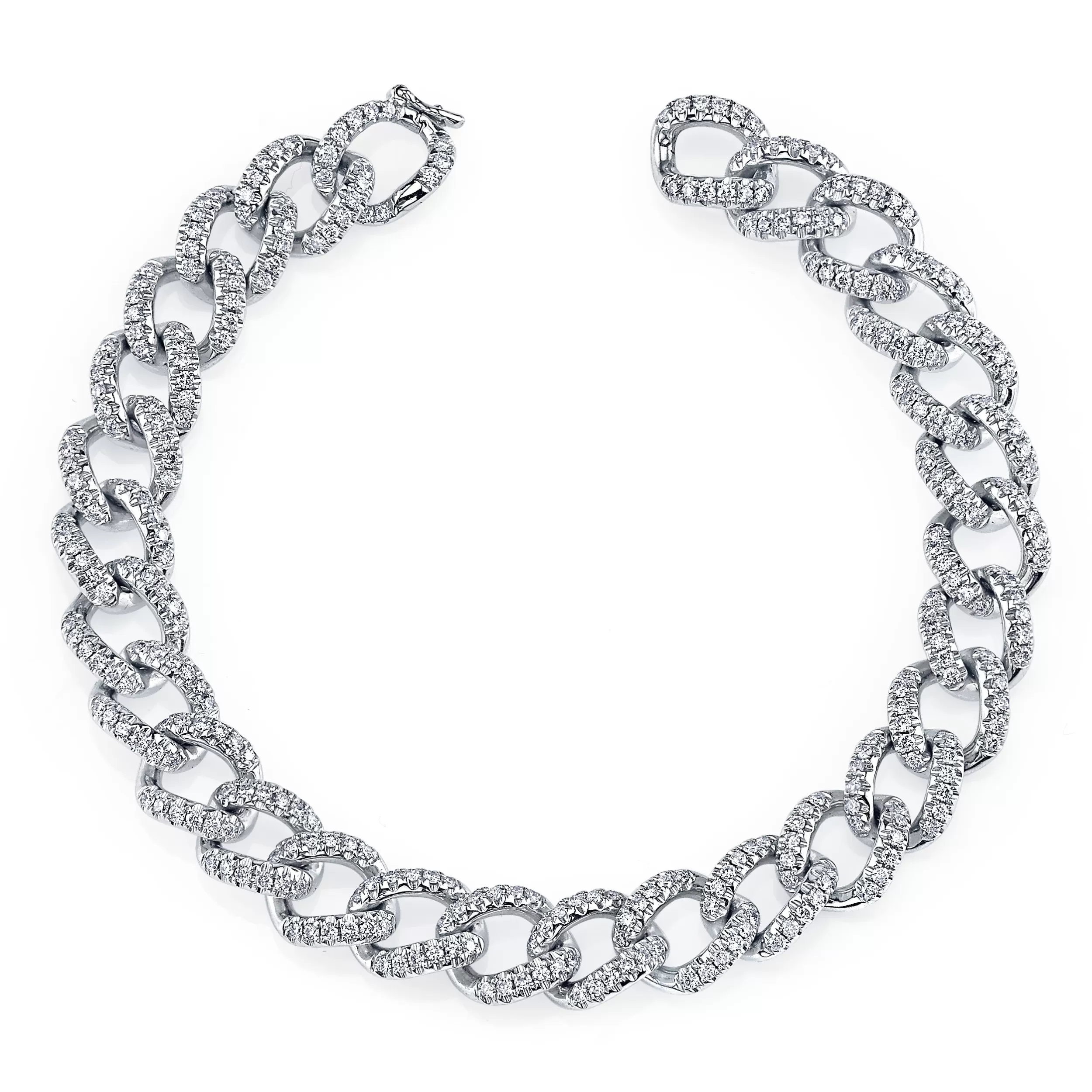 Anita Ko Chain Link^NAPLES DIAMOND CHAIN LINK BRACELET