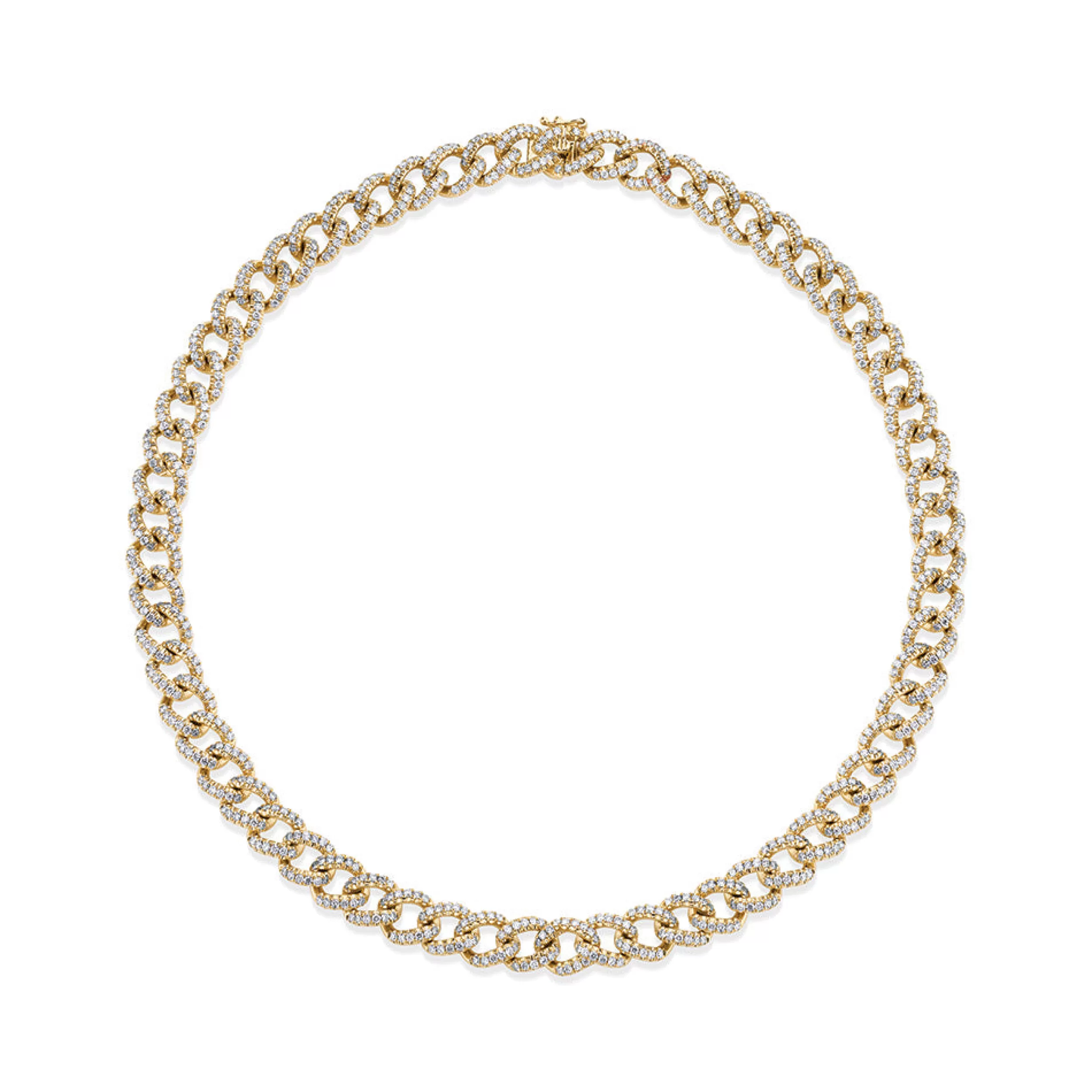 Anita Ko Chokers^NAPLES DIAMOND CHAIN LINK CHOKER