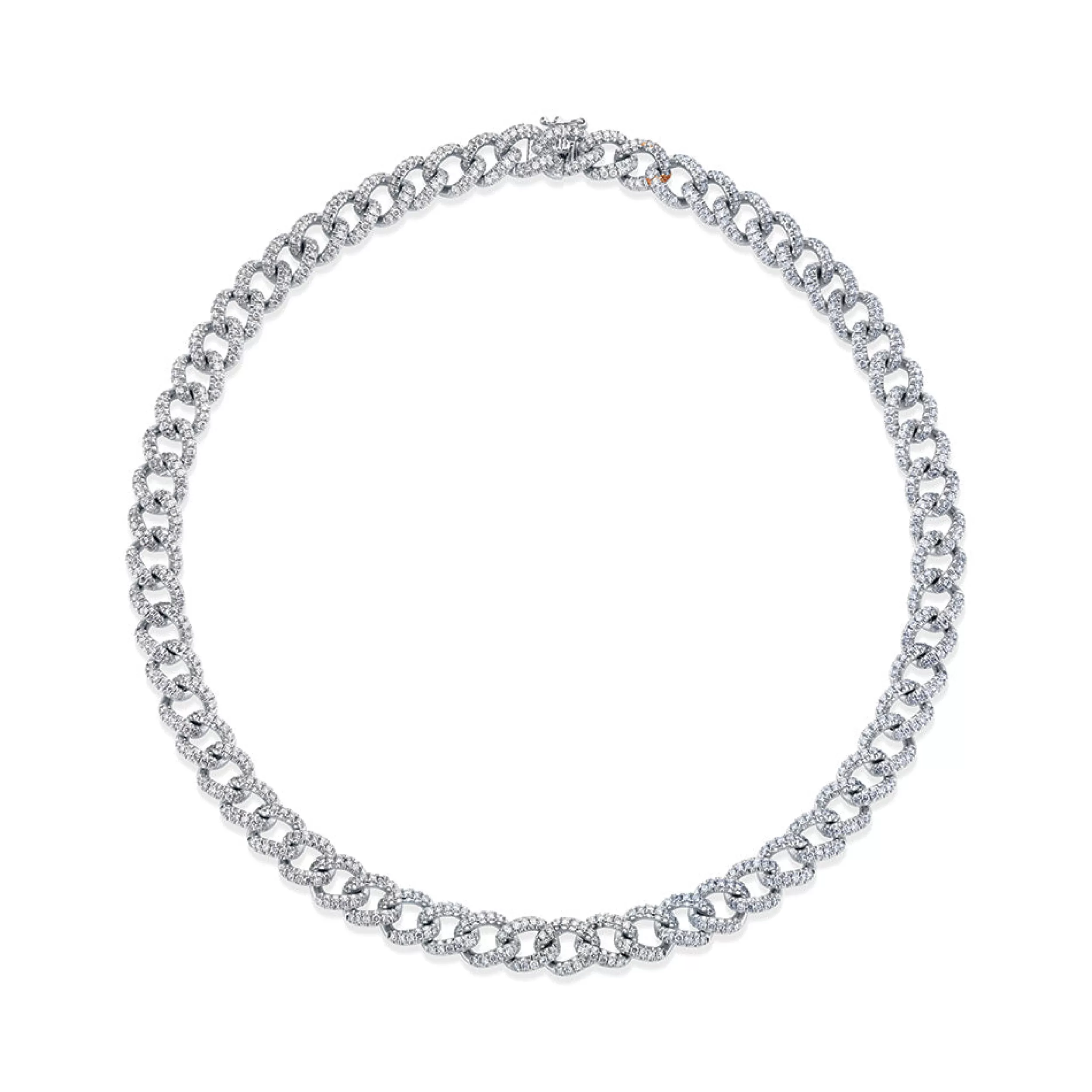 Anita Ko Chokers^NAPLES DIAMOND CHAIN LINK CHOKER