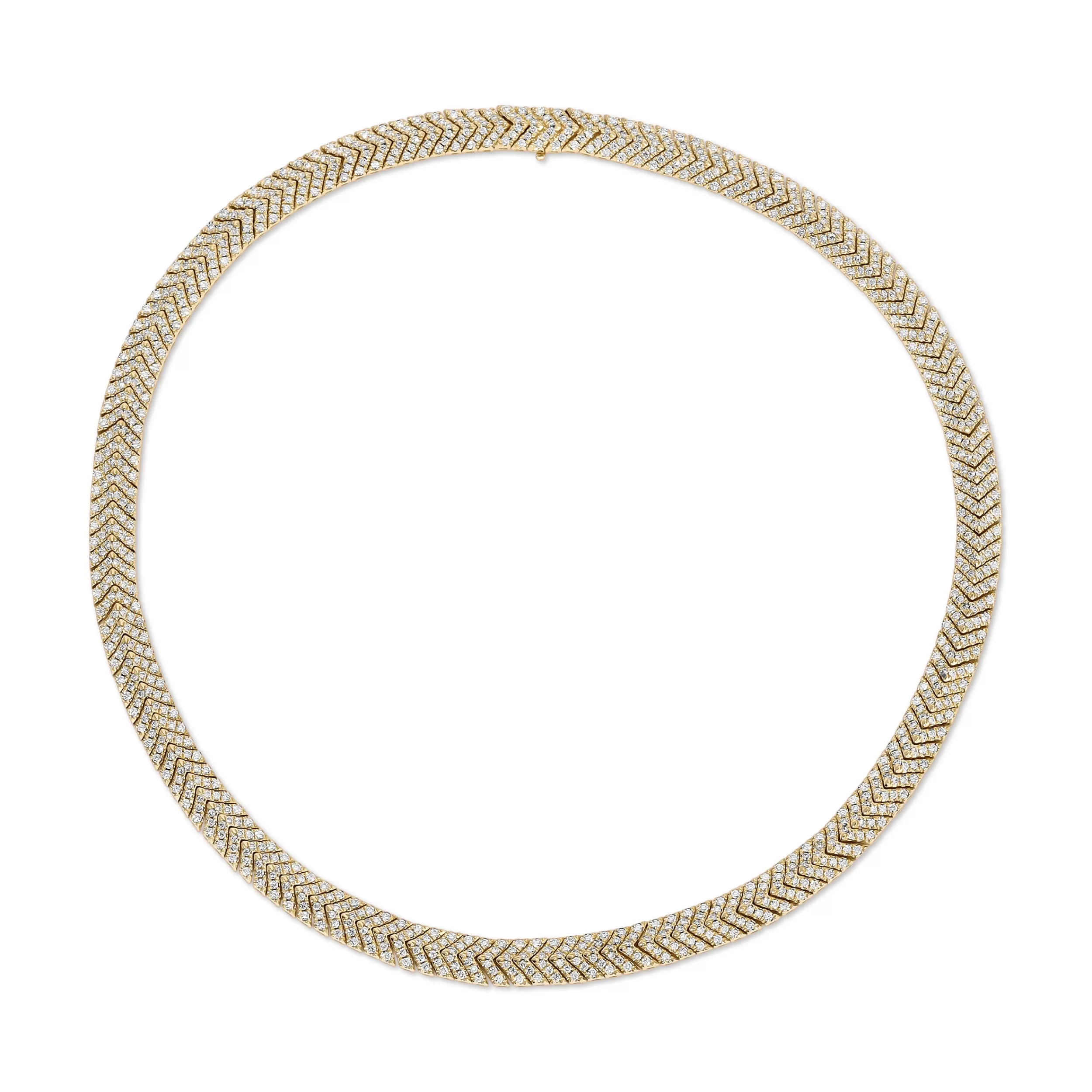 Anita Ko Chokers^PAVE DIAMOND ZIPPER CHOKER