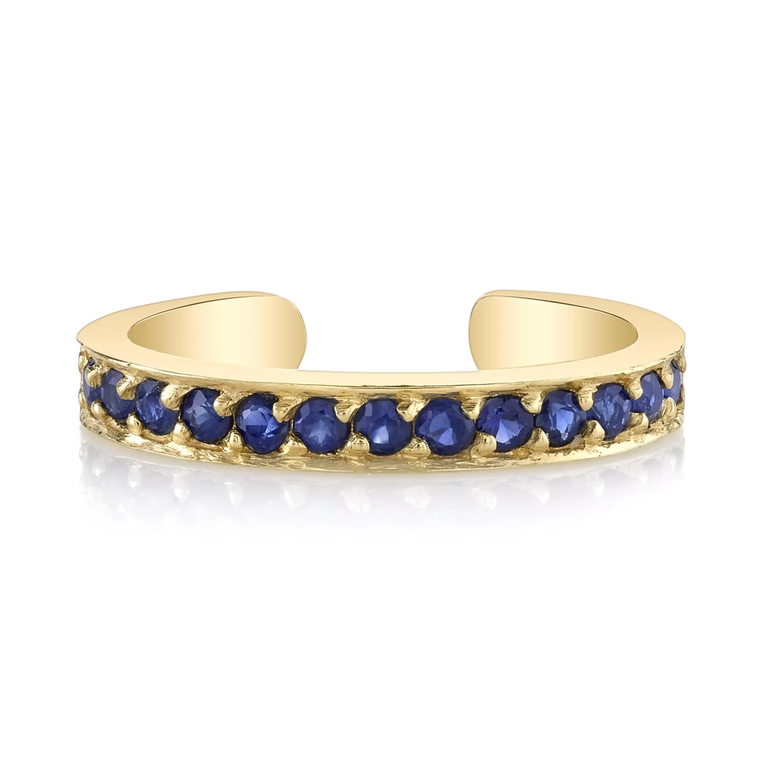 Anita Ko Ear Cuffs^SINGLE ROW BLUE SAPPHIRE EAR CUFF