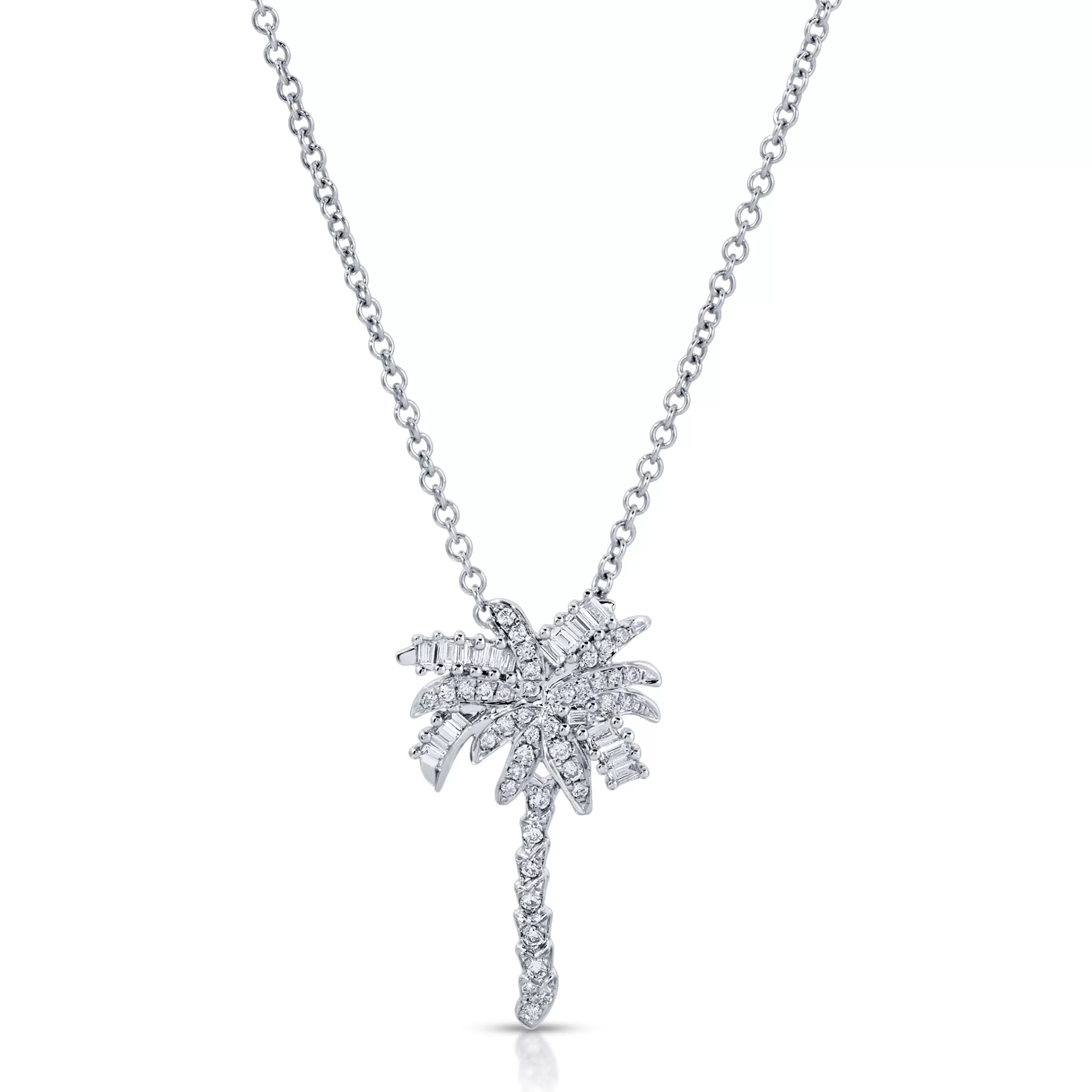 Anita Ko Pendants^SMALL DIAMOND PALM TREE PENDANT