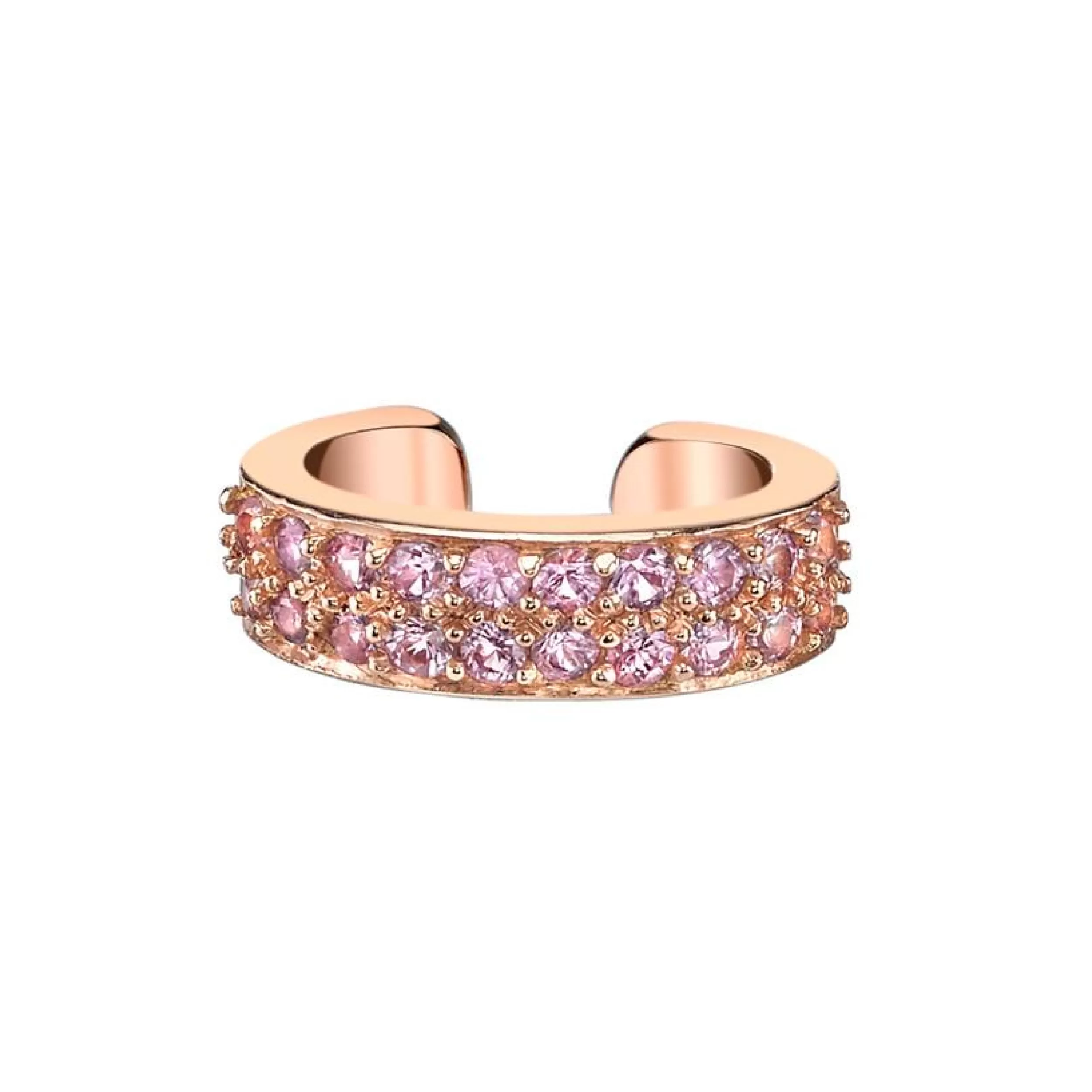 Anita Ko Ear Cuffs^TWO ROW PINK SAPPHIRE EAR CUFF