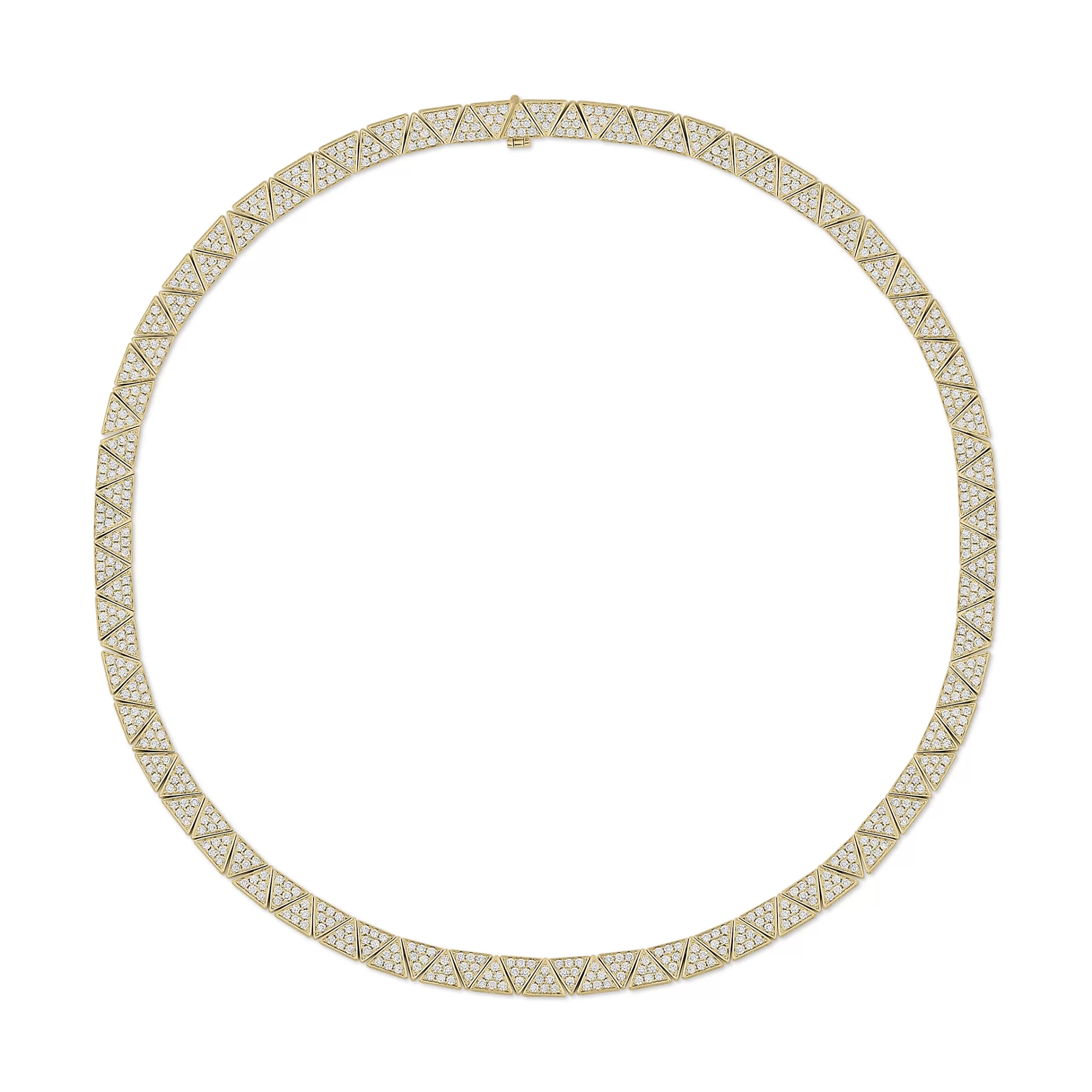 Anita Ko Chokers^WIDE PAVE DIAMOND CLEO CHOKER