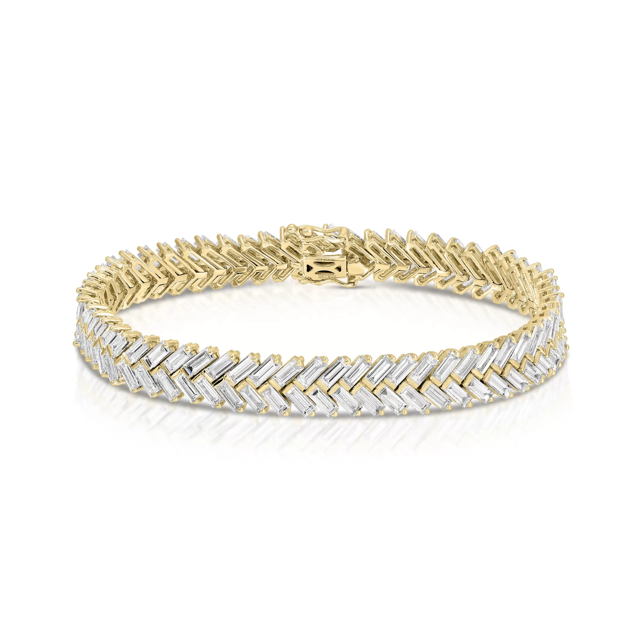 Anita Ko Diamond Link^ZIPPER DIAMOND TENNIS BRACELET