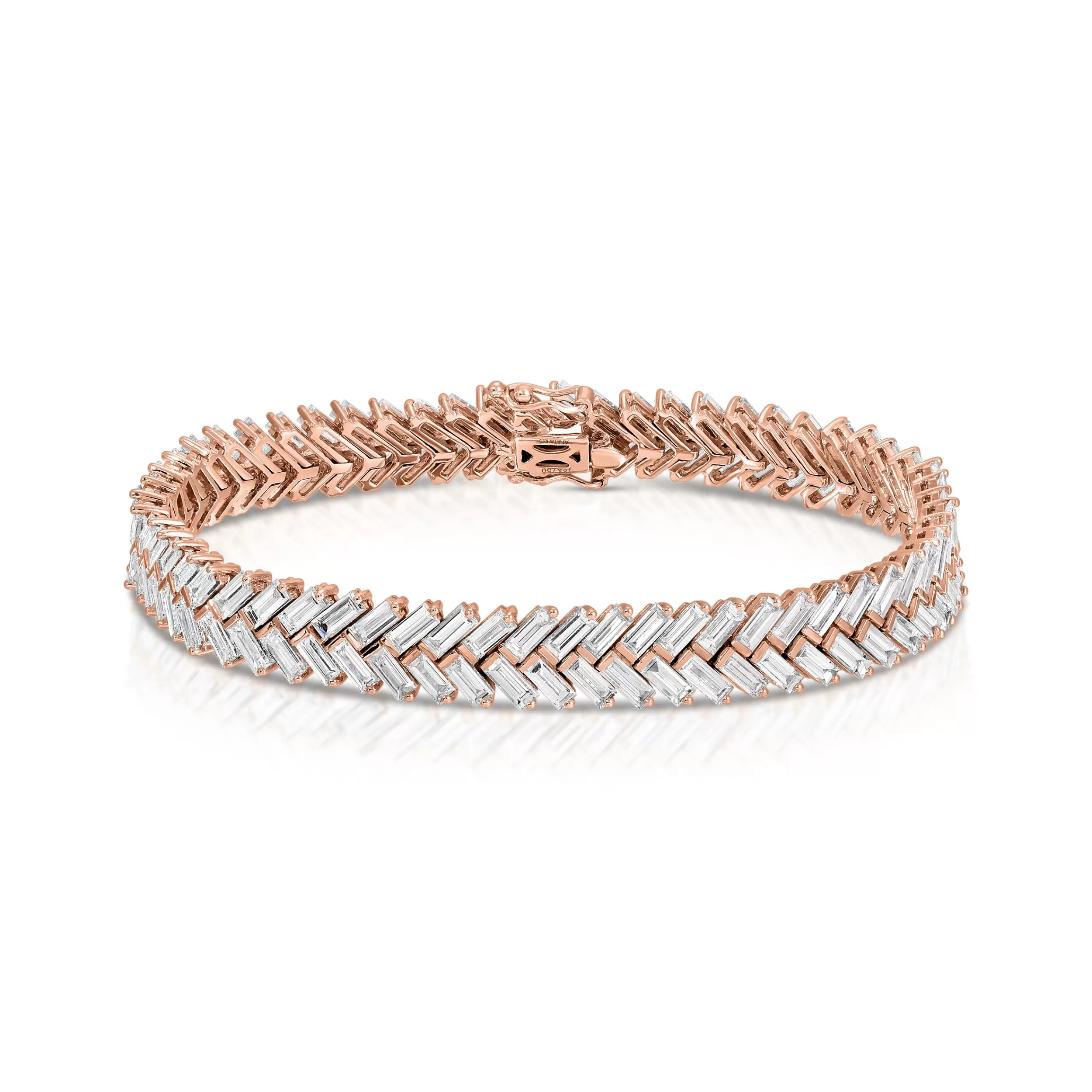 Anita Ko Diamond Link^ZIPPER DIAMOND TENNIS BRACELET